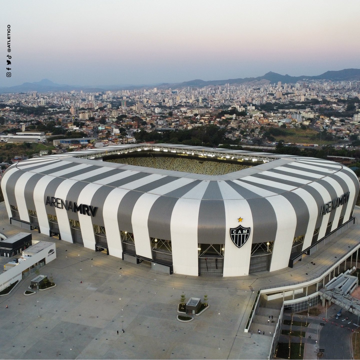 Primeiro jogo oficial na Arena MRV! Compre seu ingresso para Galo