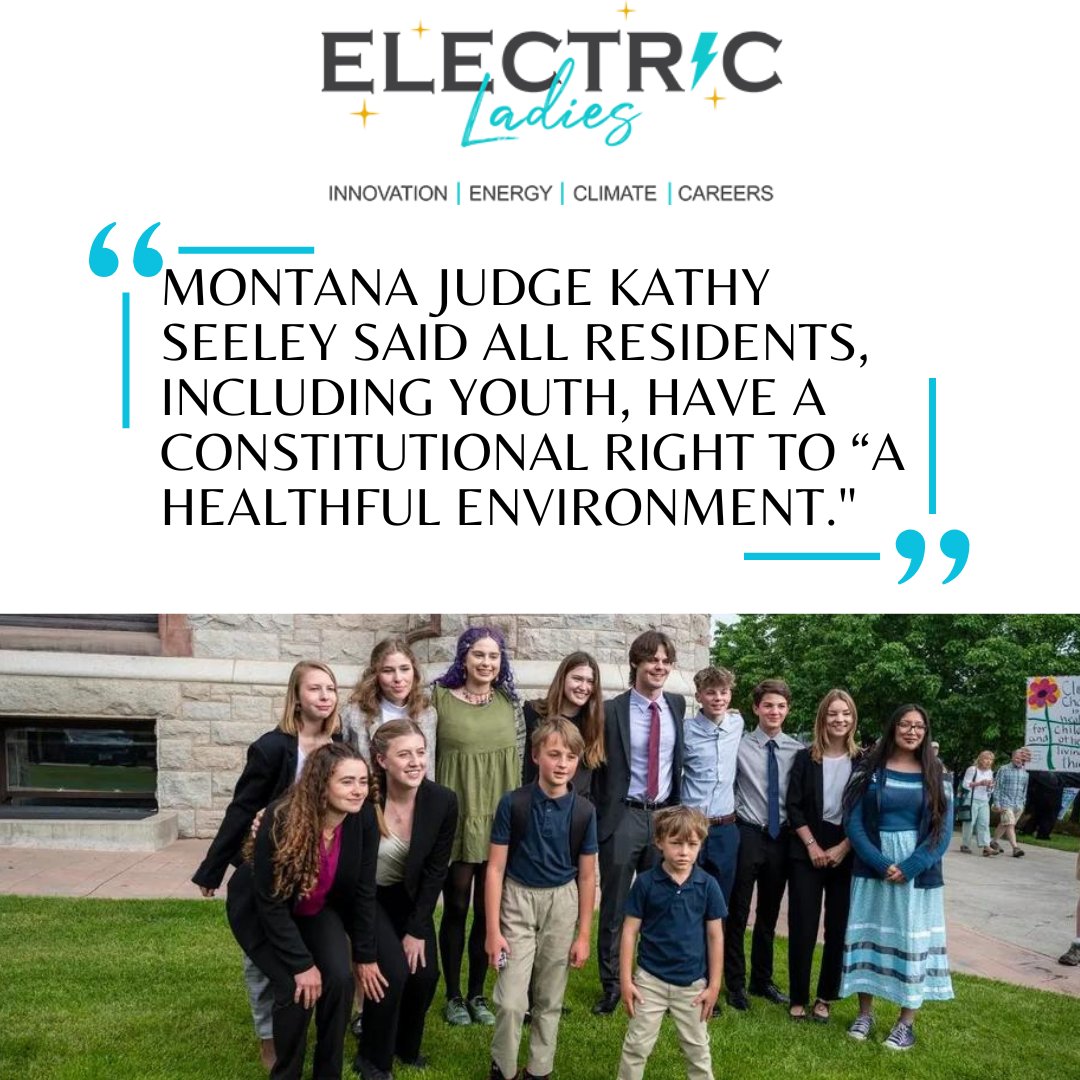 marvellous_ds's tweet image. Youth Climate Activists Win Landmark Ruling In Court! How? So what? What happens next? 
Get answers to your questions here: buff.ly/3OK7PIv
@Forbes @ForbesWomen @joanmichelson @electricgalspod #ClimateActivism #LandmarkRuling #EnvironmentalRights #YouthEmpowerment #Legal