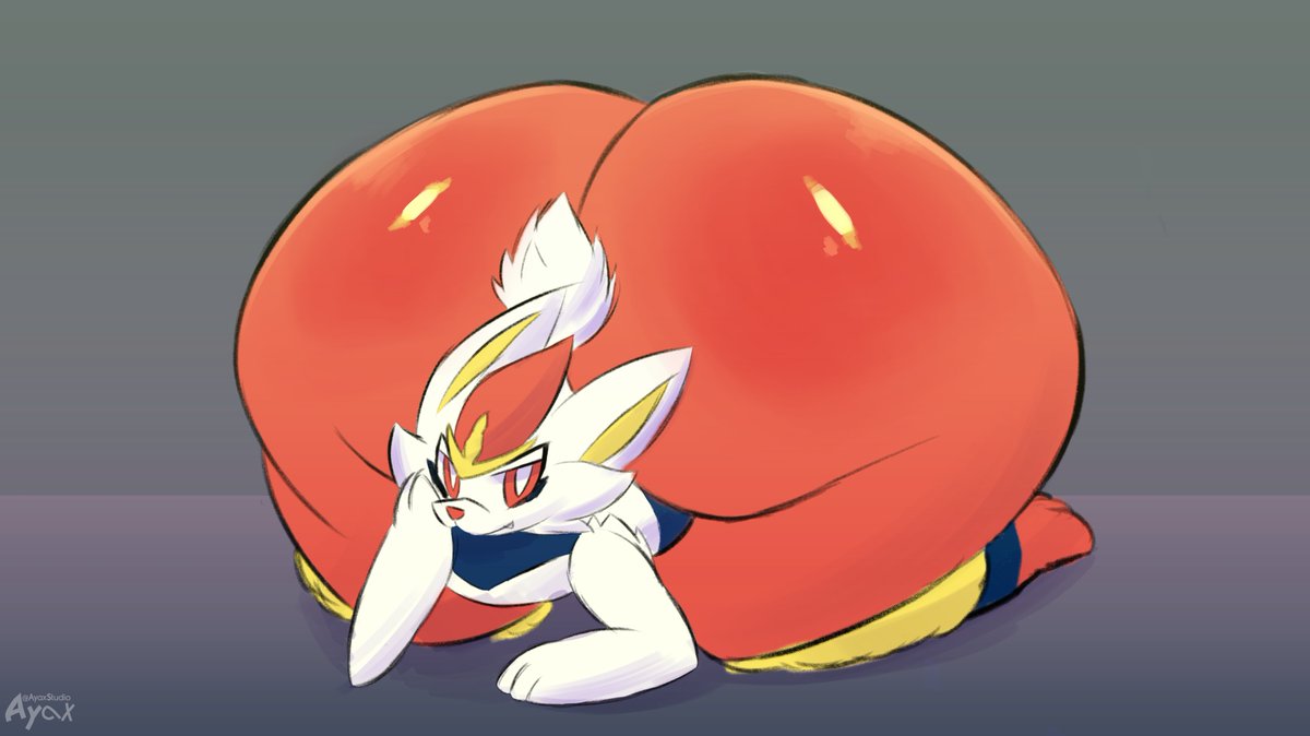 AyaxStudio's tweet image. RT @AyaxStudio: Cinderace Ass Sketch 🍑