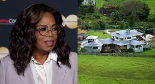 Winfrey bought the 870 acres from Ulupalakua Ranch,  one of the biggest cattle ranches on Maui. Her property was spared.  approximately 18,000 acres, 16,000 acres of fee  simple land and 2,000 acres leased from the State of Hawaii