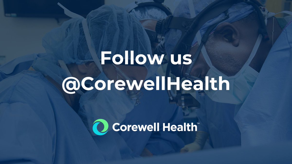 All news and updates regarding Corewell Health across Michigan can now be found by following @CorewellHealth.