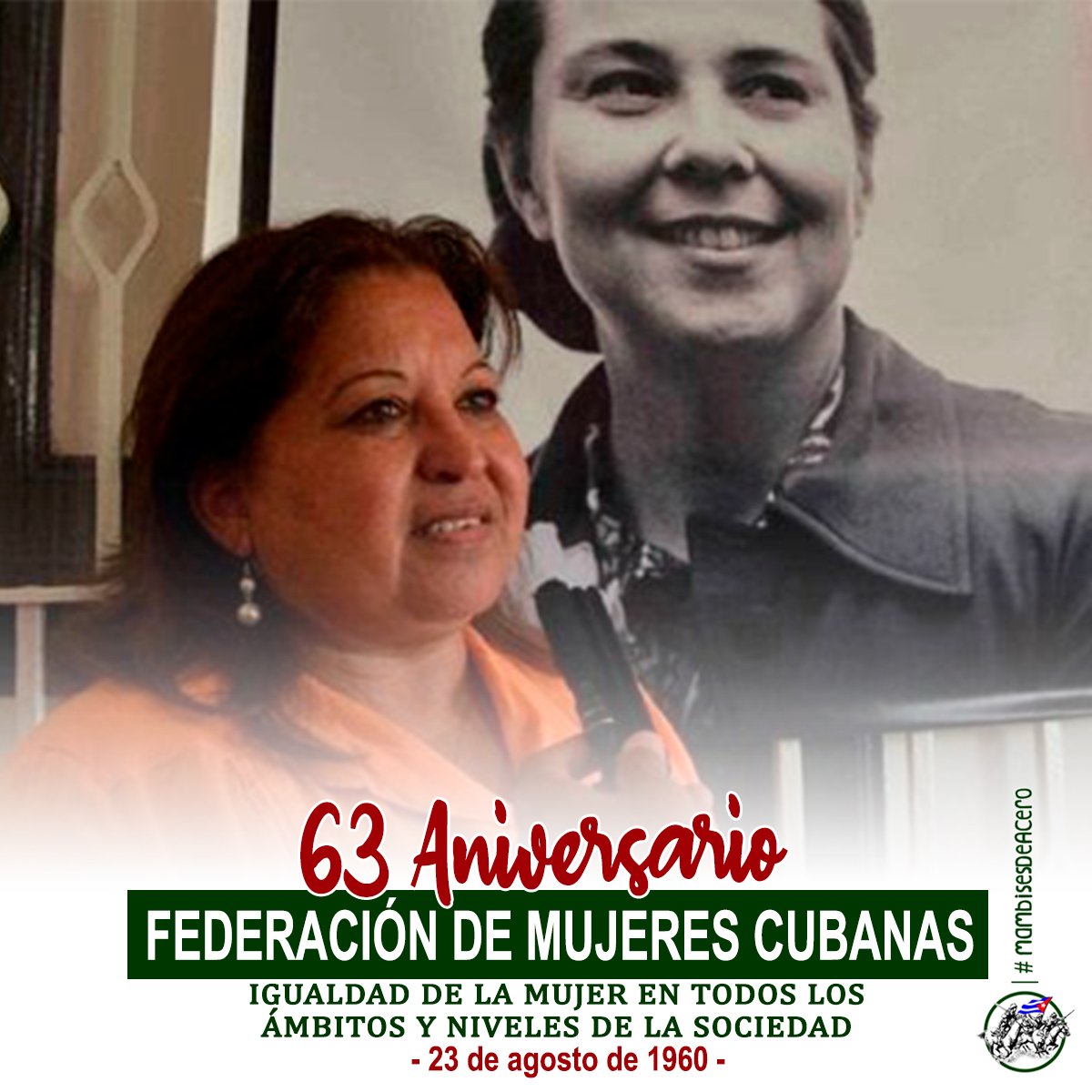 RebelAntillean's tweet photo. Con mujeres como estas quiero yo mi suerte echar. #MujeresEnRevolucion #63FMC #FidelPorSiempre https://t.co/WbRrUHovP4