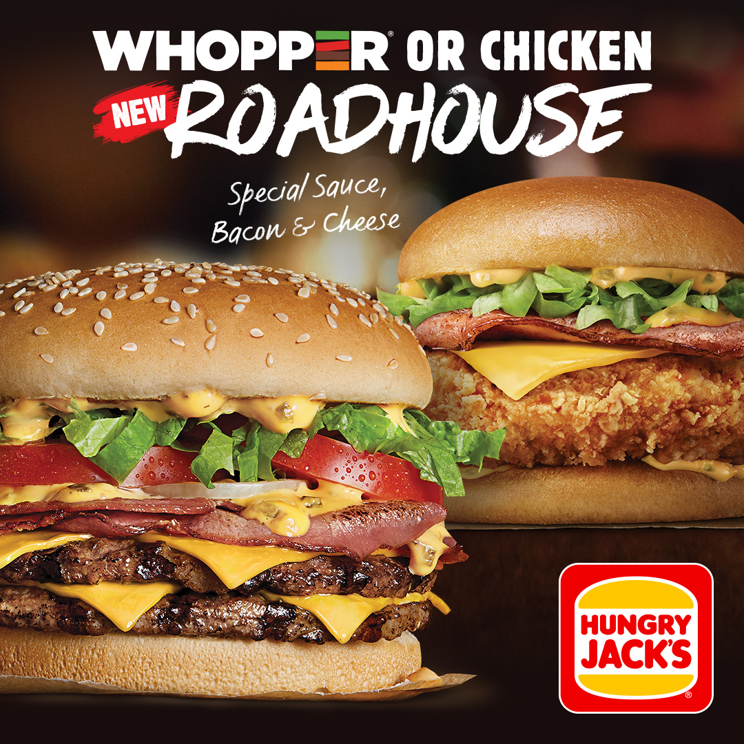Talk about a special connection... Don't miss out on our Roadhouse range! 🍔🥓