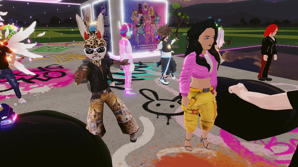 When the cat's away, the dolls will play!  @tangpoko may be out of town, but the @DCLBabyDolls are turning up the heat with an epic house party in @Decentraland! Don't miss out on the virtual fun, it's going to be a blast!  #Decentraland #VirtualParty #DCLBabyDolls