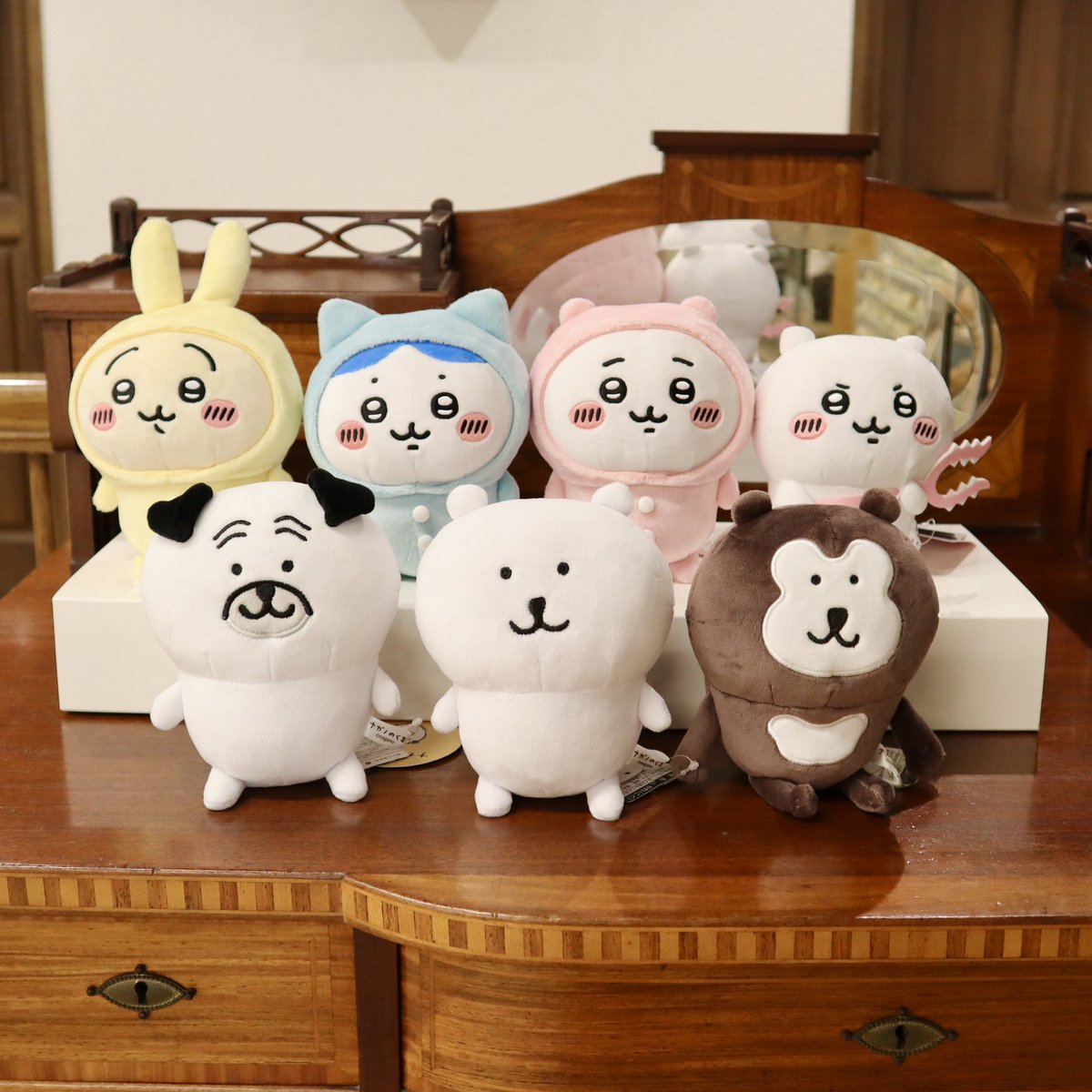 ぽてたまぬいぐるみ” ナガノのくまと、ちいかわが入荷いたしました