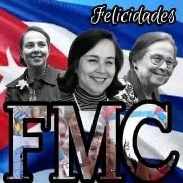 Sin la presencia de la mujer. La revolución sería imposible de sostener y el futuro imposible de construir. Gracias por existir reservadas. Gracias #Vilma gracias #FidelPorSiempre  #FMC #FMCCuba #ValoresTeam #LaurelesYOlivos #PatriaYRevolución