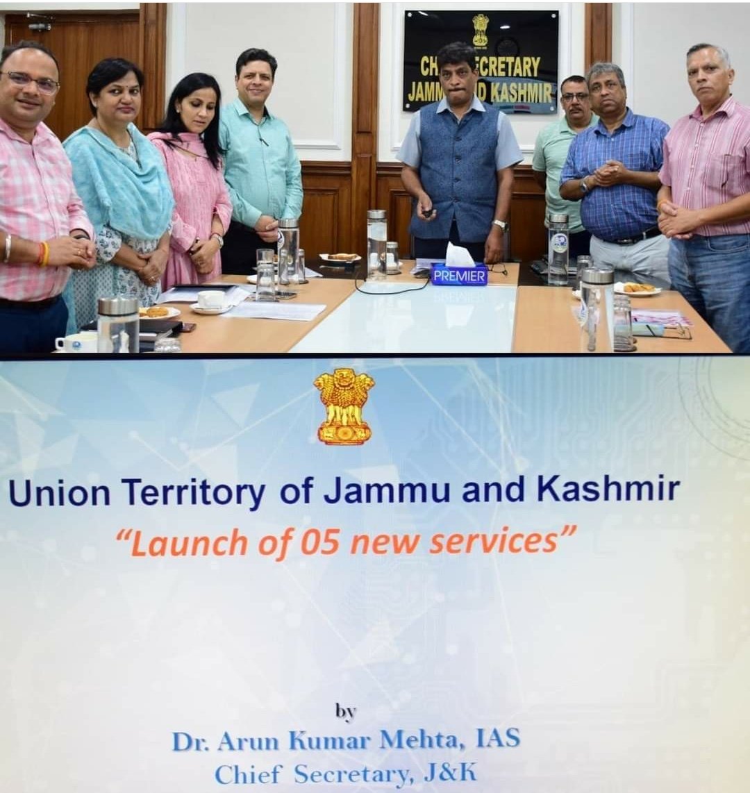 Impressive Achievement! 🏆 J&amp;K secures 2nd place nationwide by offering a whopping 913 citizen-centric online services on the e-UNNAT portal. A remarkable leap from 35 services in 2021, showcasing the Govt. commitment to digital governance. #JammuAndKashmir #DigitalTransformation