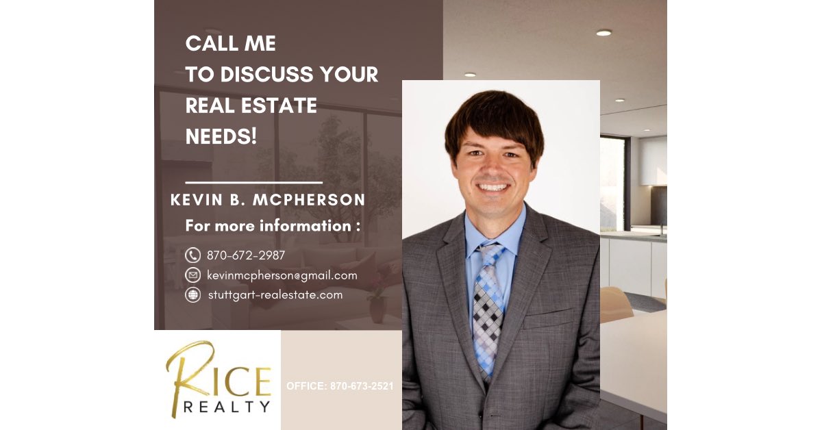 KevinMcP7's tweet photo. With competitive rates for buyers and sellers, not only can we save you money, we can help you make money! #Lonoke #Stuttgart #England #Keo https://t.co/sYxf5hPcpK