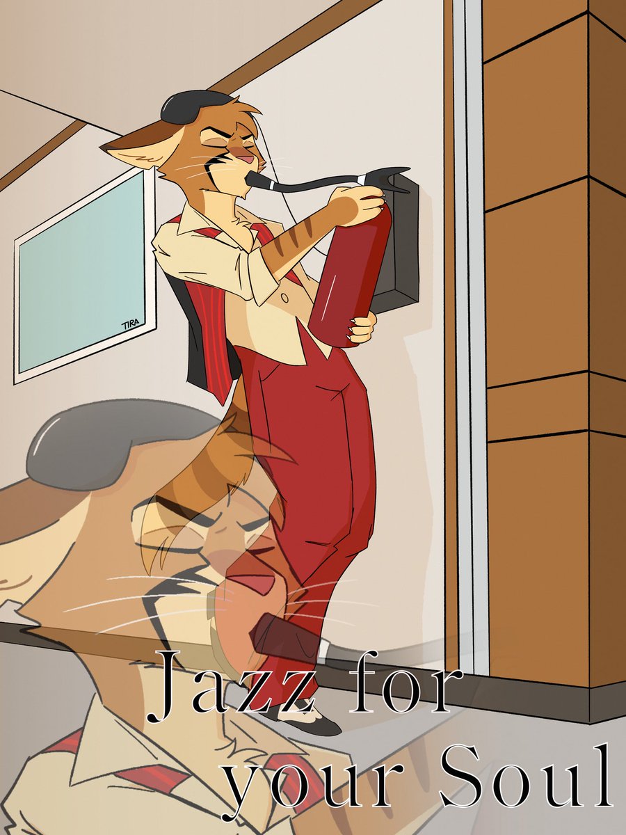 Jazz for your Soul 🧯🐈 #lackadaisy