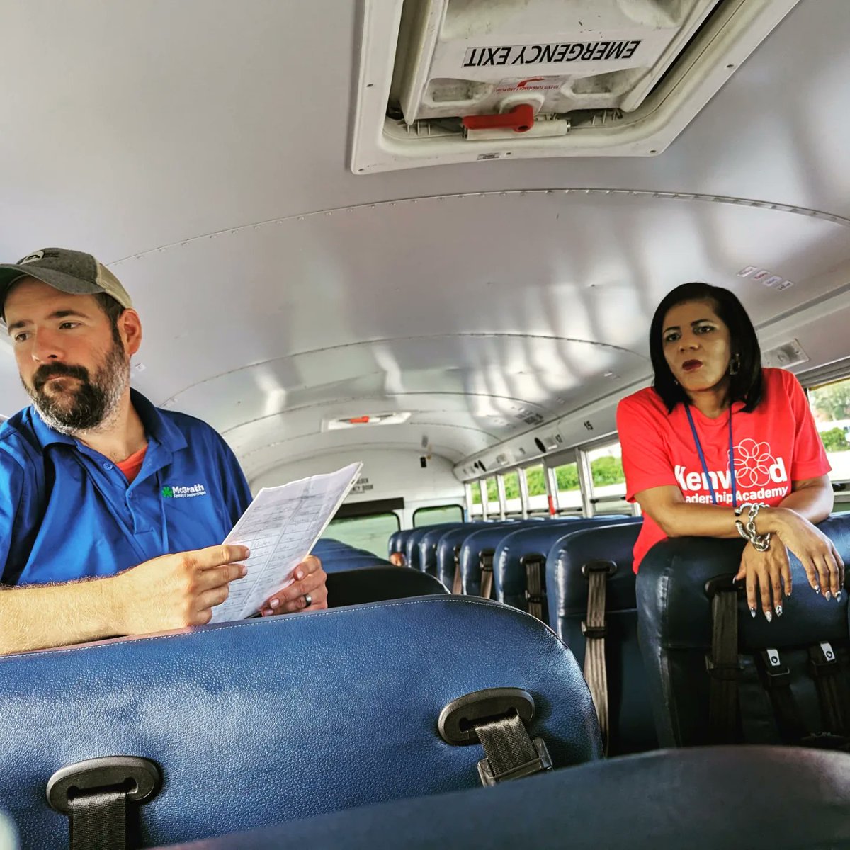 mrrydstrom's tweet photo. @CRSCHOOLS superintendent @DrTGrover rode the bus today with our students! #CRCSDBuildTogether https://t.co/RPZtT7KX3t