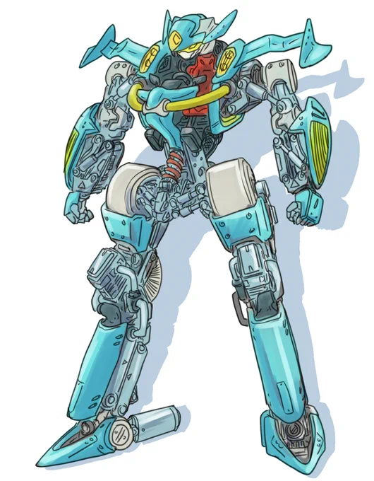 速く走りそうなロボット