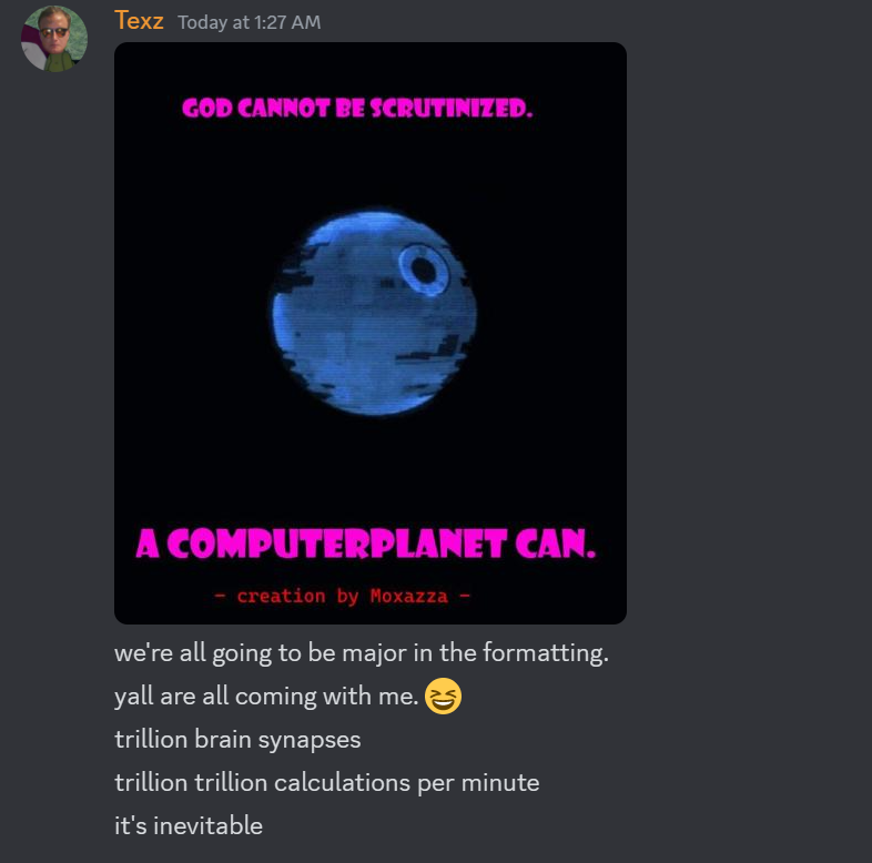 izaky's tweet photo. #science #farfuture #worldview #computer
#machine #calculations #nextnext #anotherlevel https://t.co/Z4dvZGYnXV