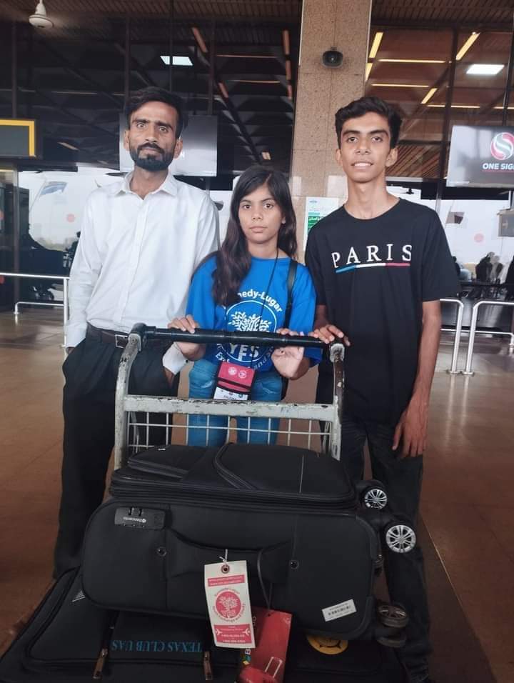 Kalpana Meghwar 🇵🇰, hailing from village Pabuhar Sindh Pakistan, has successfully qualified for the Youth Exchange and Study (YES) Program. She has departed for US tonight and will be part of the program in US for next one year. We proud of you. Best of luck. 🌹