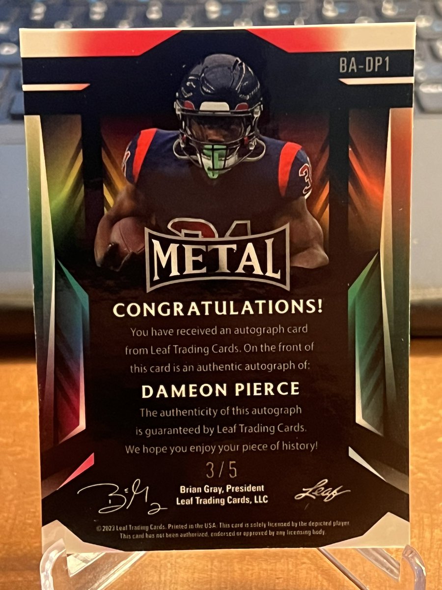 lonestarbbreaks's tweet photo. Congratulations to @ryharris78 on his two hits from our FREE box break. We love our fantasy football league! #LSBB https://t.co/0UG4EtyfvV