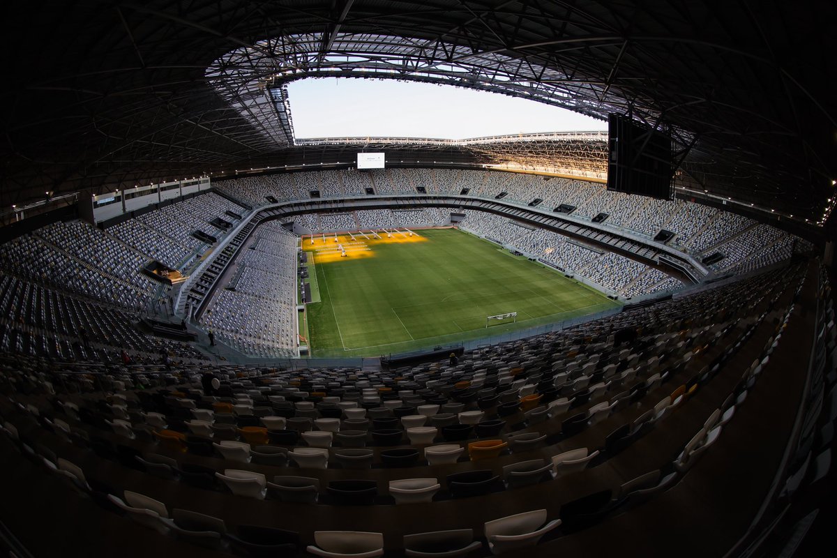 InfoGalo_'s tweet photo. 🏟️ Fotos de hoje da Arena MRV, nova casa do Galo que receberá sua primeira partida oficial domingo, em jogo diante do Santos. 

O estádio mais bonito do Brasil. 

📸 Pedro Souza | Flickr Atlético https://t.co/egXMu5LVjS