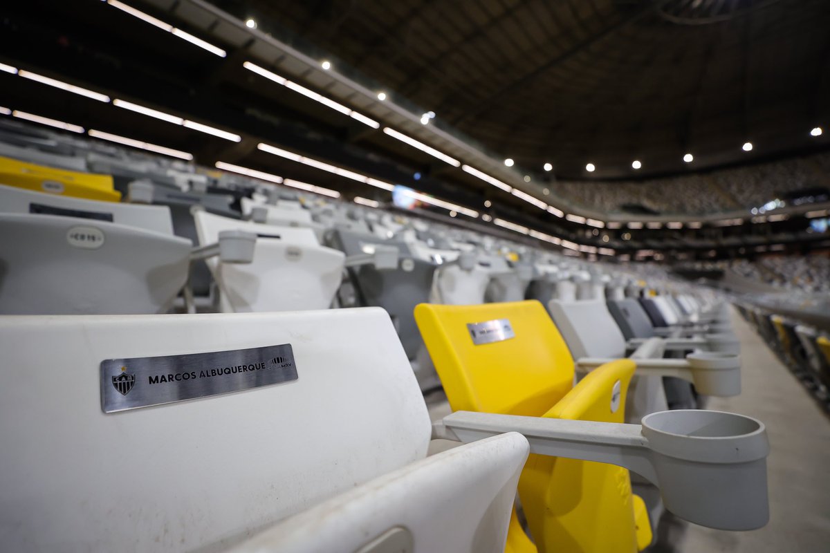 InfoGalo_'s tweet photo. 🏟️ Fotos de hoje da Arena MRV, nova casa do Galo que receberá sua primeira partida oficial domingo, em jogo diante do Santos. 

O estádio mais bonito do Brasil. 

📸 Pedro Souza | Flickr Atlético https://t.co/egXMu5LVjS