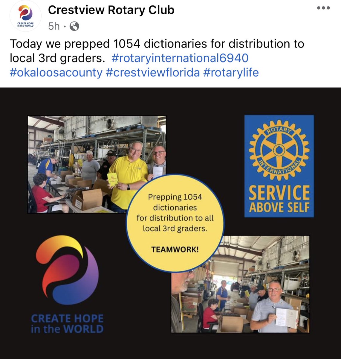 Crestview Rotary tweet media