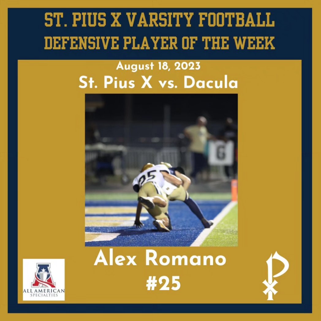 St. Pius X Football College Recruiting tweet media