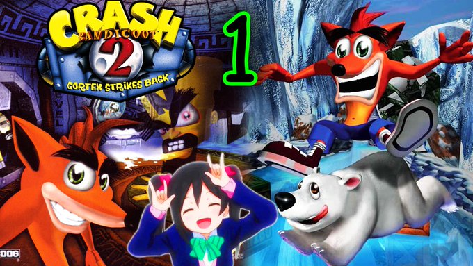 YA ESTAMOS EN STREAM!!! Crash Bandicoot 2 por Marco Hayabusa [Parte 1] Haciendo el 100% del Juego!!!