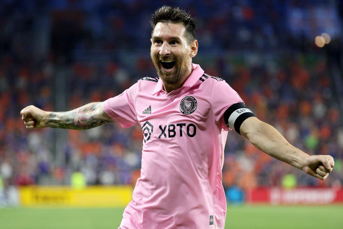 FC Cincinnati : ✅✅✅✅❌
Inter Miami: ✅✅✅✅✅

Leo Messi’s Inter Miami are through to the finals of US Open Cup 🏆