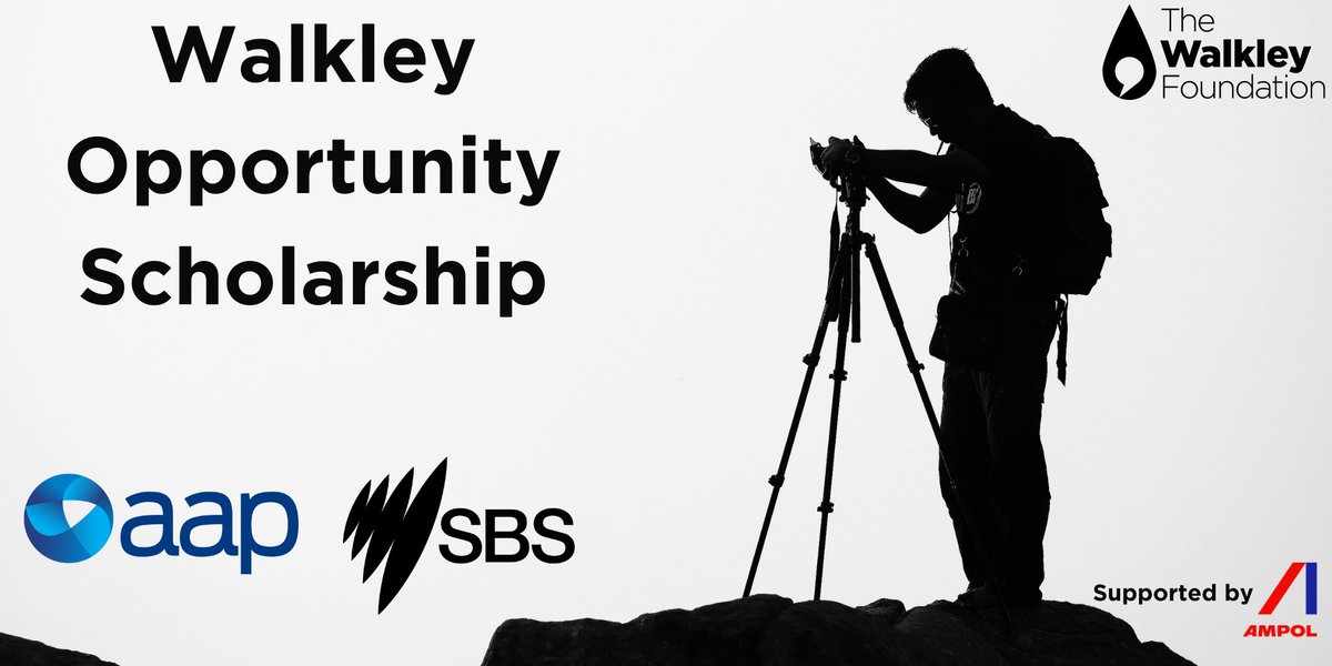 walkleys's tweet image. The Walkley Opportunity Scholarship with AAP and SBS is open. The scholarship will provide two aspiring journalists of any age who identify as coming from socio-economically disadvantaged backgrounds with an opportunity to work with SBS and AAP. Apply now! walkleys.com/professional-d…