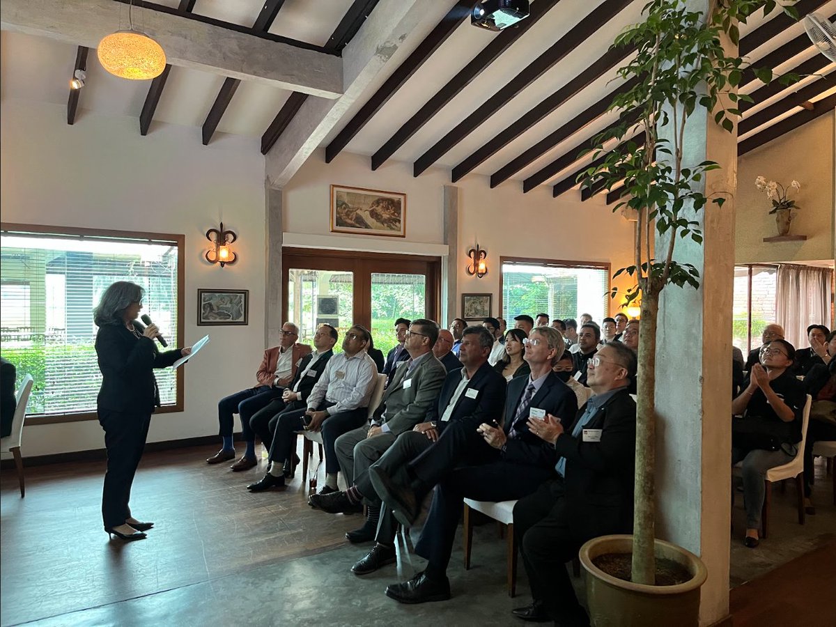AmChamMalaysia's tweet photo. AMCHAM held a Members’ Briefing at Ciao Ristorante. This was an excellent opportunity for members to catch up with the Chamber &amp; its ongoing initiatives. 

Read More: https://t.co/ZOJu1oQEs0

@USEmbassyKL #MembersBriefing #AMCHAM #USEmbassy #Business #Networking https://t.co/RTl0jwKCZv