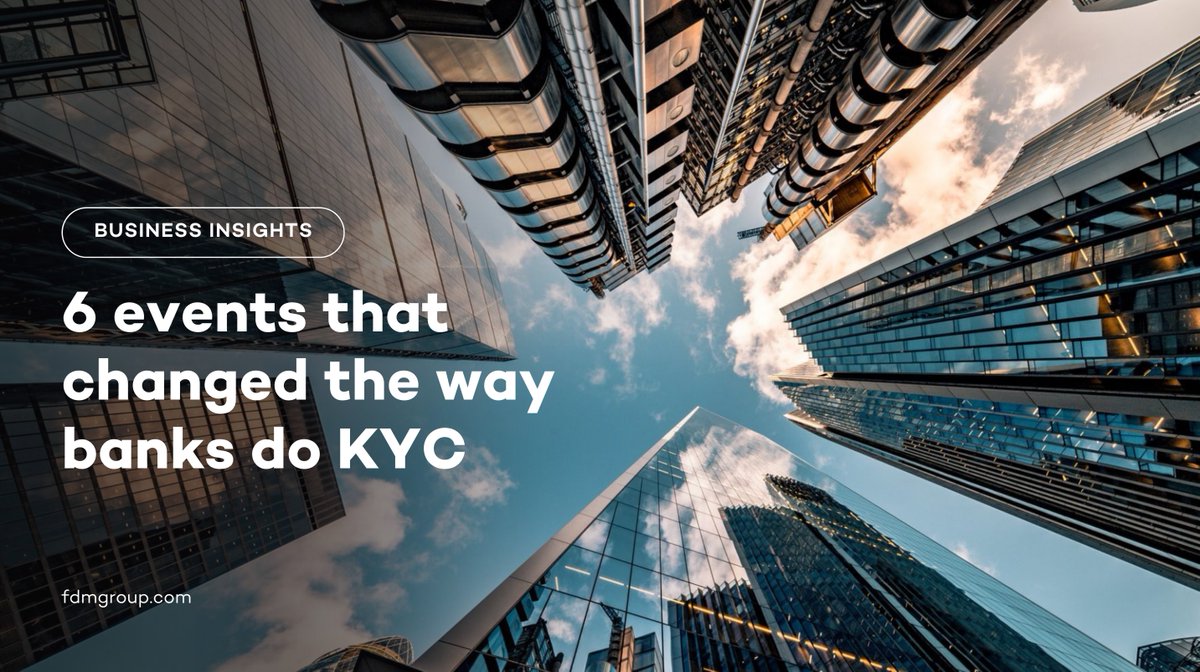 FDMGroup's tweet image. How has the collapse of Silicon Valley Bank and the rise of AI transformed Know You Customer (KYC) practises in finance? In this blog, we explore the crucial role that #KYC plays in reducing risks for financial institutions: bit.ly/45Ef1wD

#FDMcareers #FDMblogs