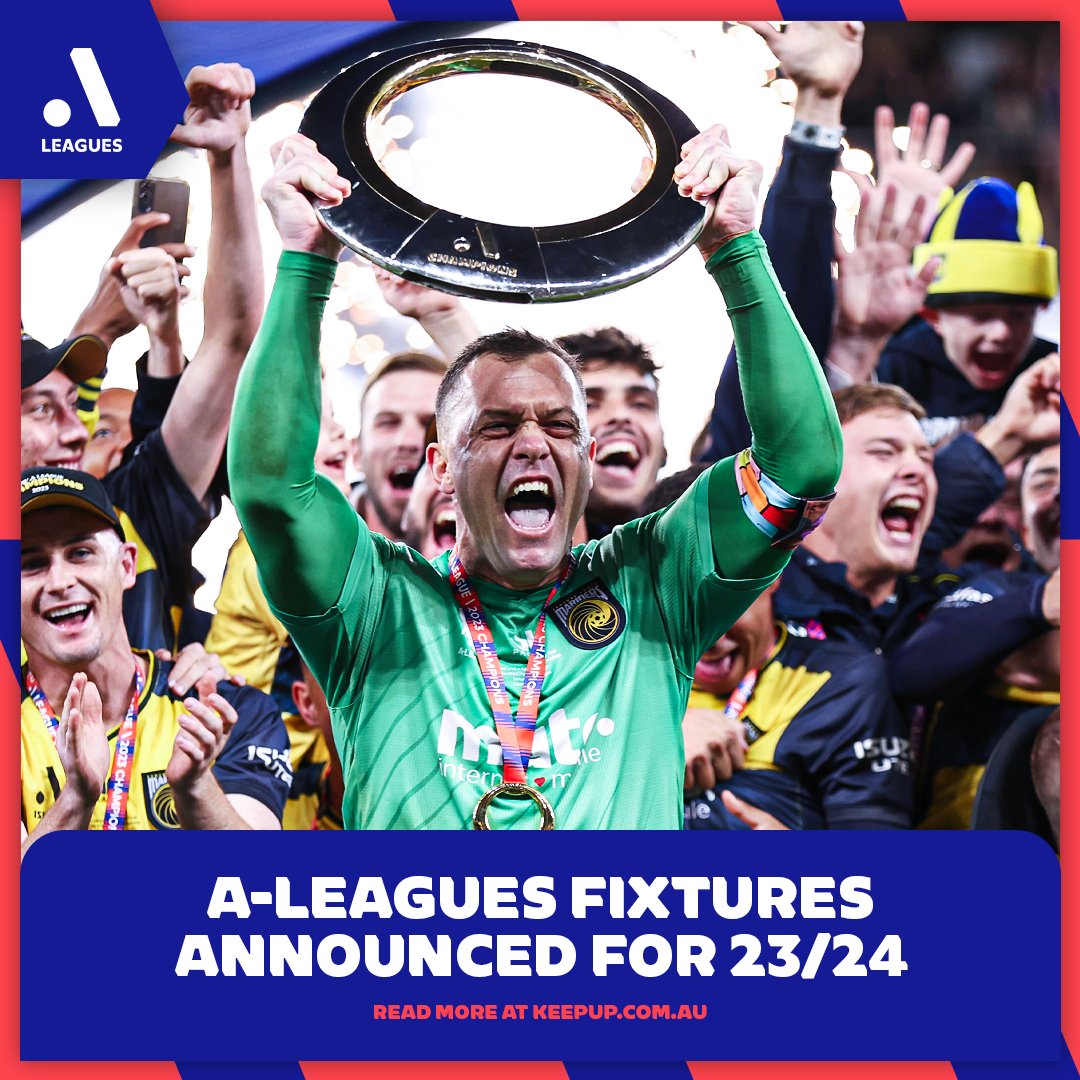 🚨 THE 2023/24 A-LEAGUES FIXTURES ARE HERE! 🗓️ Every match and your club's fixtures 📰 bit.ly/45n6uOP #WeAreALeagues #ALeaguesFixtures