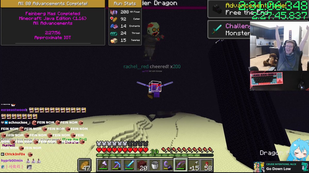 aa wr #20, first sub 2:30, pretty poggers not gonna lie