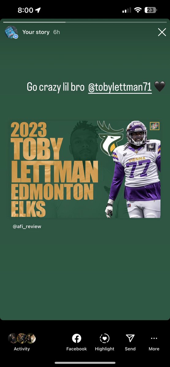 Yes sir lil bro @tobylettman