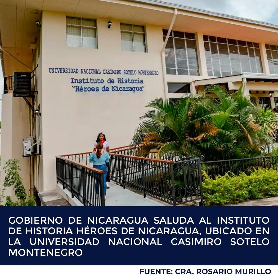 Hice este tweet con el fin que los recursos de la historia, robados y privatizados por los jesuitas, vuelvan a su protagonista, al pueblo de #Nicaragua. La historia no debe ser comprada ni privatizada. Hoy se hizo justicia, nuestra historia deja de ser exclusiva para una élite.