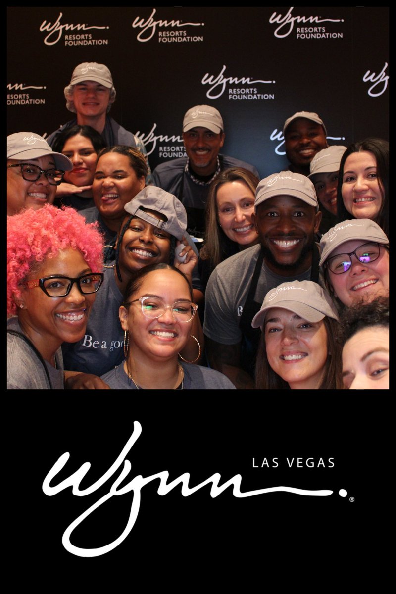 JanelleAddis's tweet photo. Today, @ffundlasvegas had the chance to give back in a different way at @WynnLasVegas #feedthefunnel. 

So proud of this team for the work they do every day to open doors for our incredible students and for the light they bring to every space we enter. #fflvorg https://t.co/5QzoGmnfxW