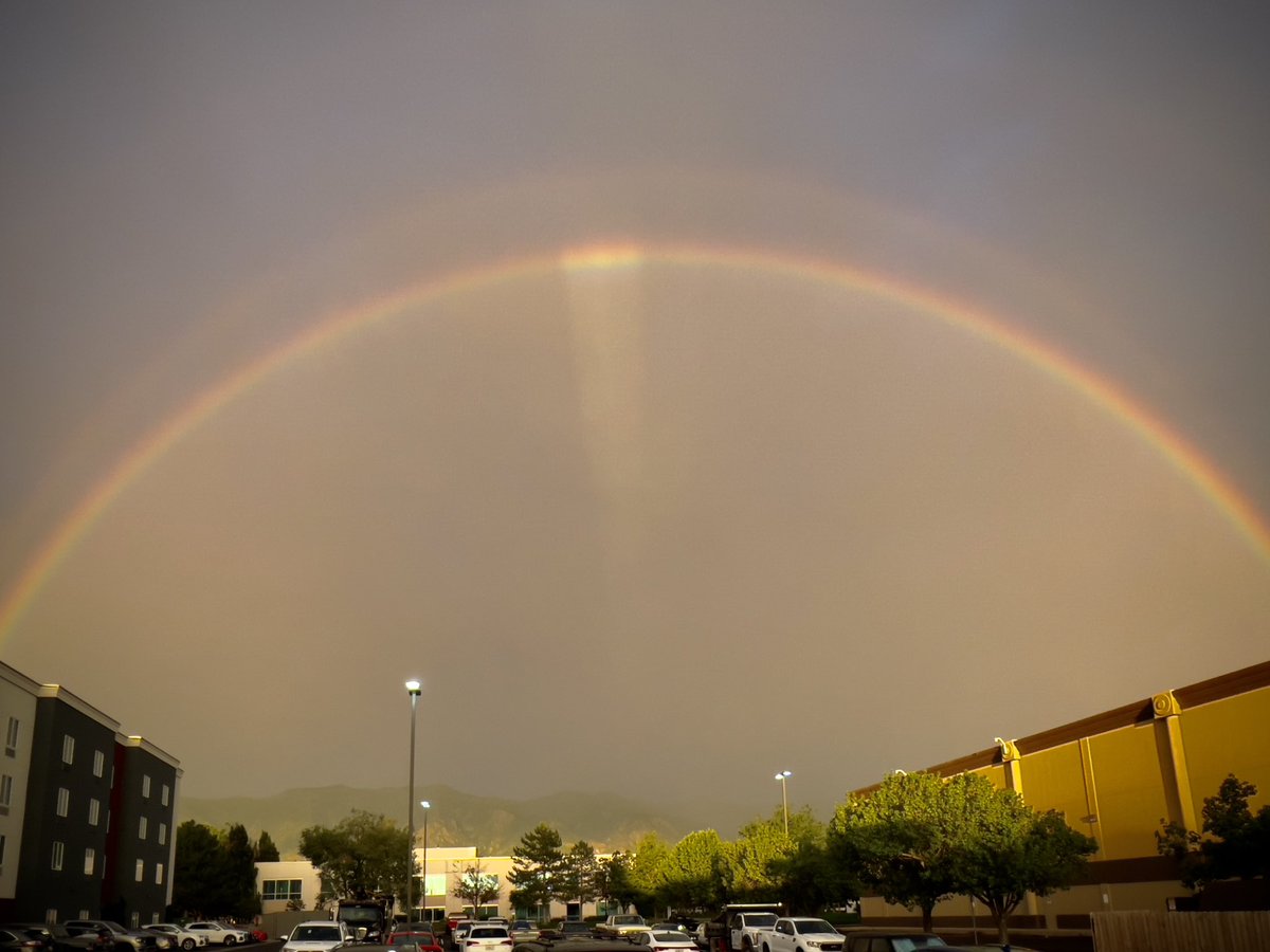 Is there a category for rainbow images in the @thestormys? Asking for a friend? 🤷‍♂️😁 #utwx