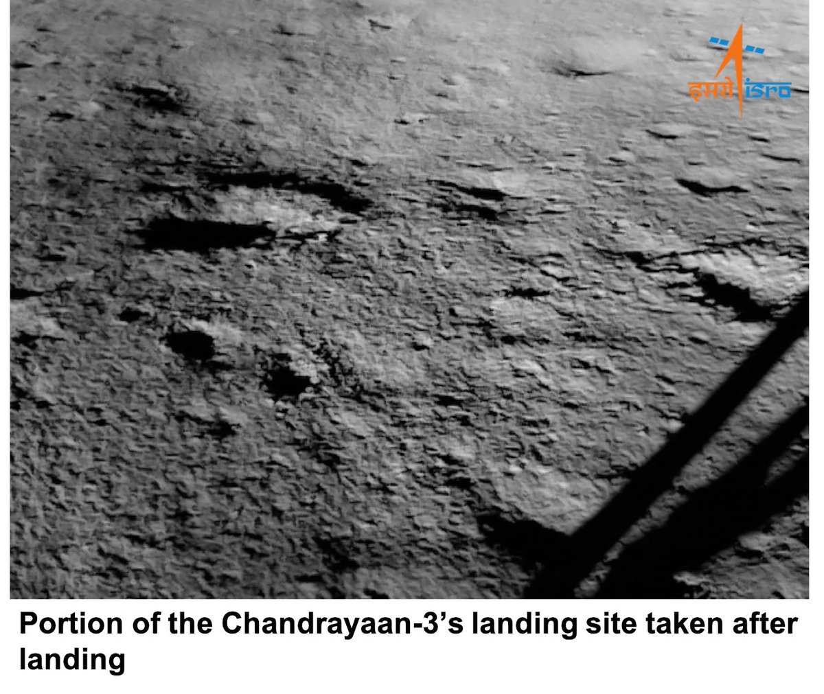 DeepKapuria's tweet photo. Today, I am filled with pride and joy as #India has achieved a historic feat in #space exploration. #Chandrayaan3, our third lunar mission, has successfully landed on the moon's south pole, making India the #firstcountry to do so and the fourth country to land on the moon.
This is a testament to the hard work, dedication and innovation of our #scientists, #engineers and everyone involved in this mission. Chandrayaan 3 Pragyan-rover will conduct various scientific experiments to enhance our understanding of the #moon and pave the way for future #space endeavors. Let us celebrate this momentous occasion and look forward to a brighter future. Jai Hind!
@isro @istiportal @indiagovin #india #isro #Pragyan #rover #pragyanrover #Chandrayaan3