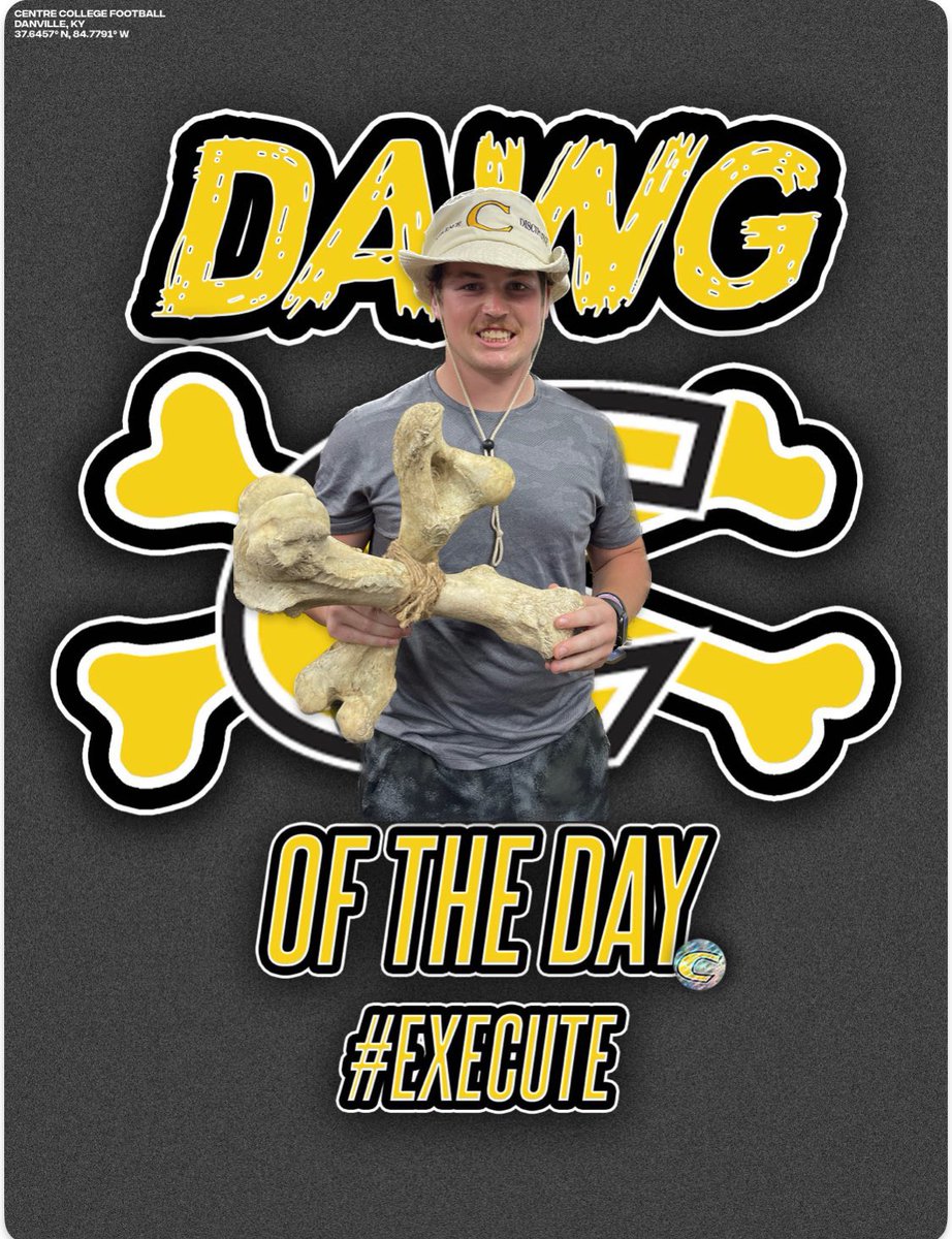 Yesterday’s Dawg of the Day! LB Danny Kirk! #PEV #Execute