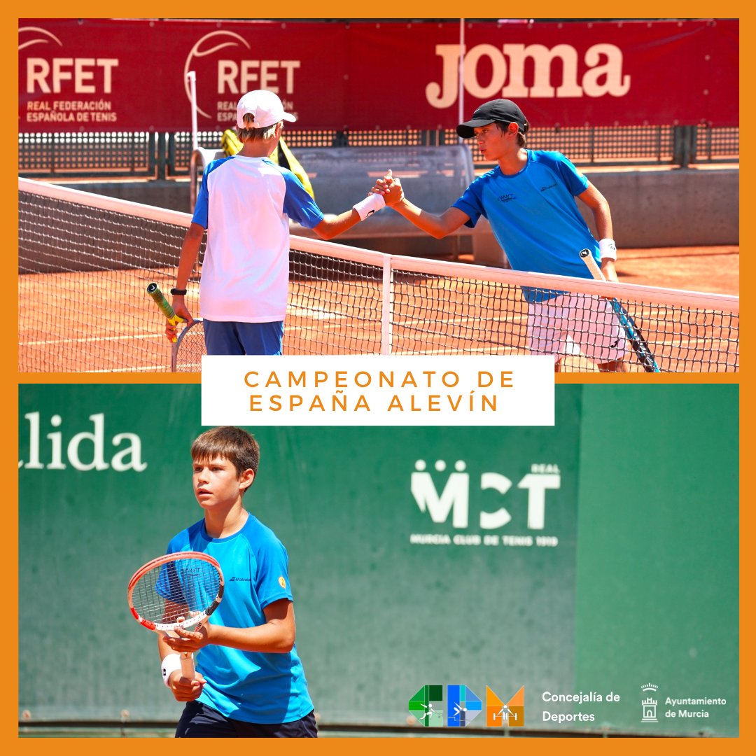 murciadeportes's tweet photo. 💪🎾 Imágenes de la segunda jornada del campeonato de España alevín de tenis.
Todo sobre este torneo en: https://t.co/6HE1lXE8wT
#Murcia #ClubdeTenis #MurciaClubdeTenis #Tenis https://t.co/C6IAUW47UJ