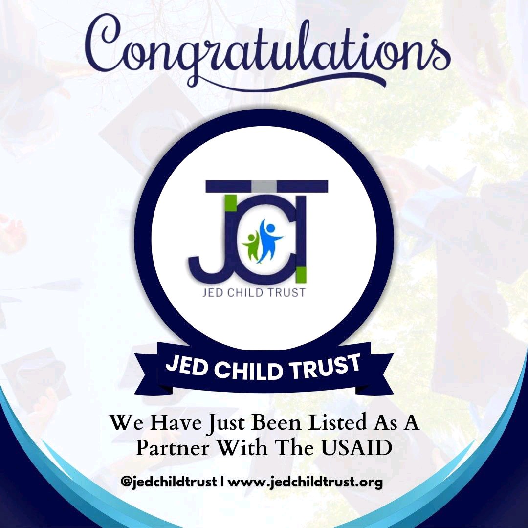 Da (@daparrot) on Twitter photo This is well deserved. Kudos to the team and the convener of <a href="/jedchildtrust/">Jed Child Trust Foundation</a> Years of touching the lives of less privileged Children, promoting quality education in the rural and semi-urban areas and encouraging the youths through education development is worthy of recognition. This is well deserved. Kudos to the team and the convener of <a href="/jedchildtrust/">Jed Child Trust Foundation</a> Years of touching the lives of less privileged Children, promoting quality education in the rural and semi-urban areas and encouraging the youths through education development is worthy of recognition.