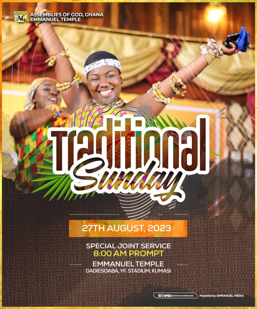 _emtemple's tweet photo. Have you thought about joining us this Sunday for a cultural extravaganza at Emmanuel Temple? Our highly anticipated TRADITIONAL SUNDAY is almost here, and we extend a warm invitation for you to join us.
* https://t.co/DlrpPfRD56