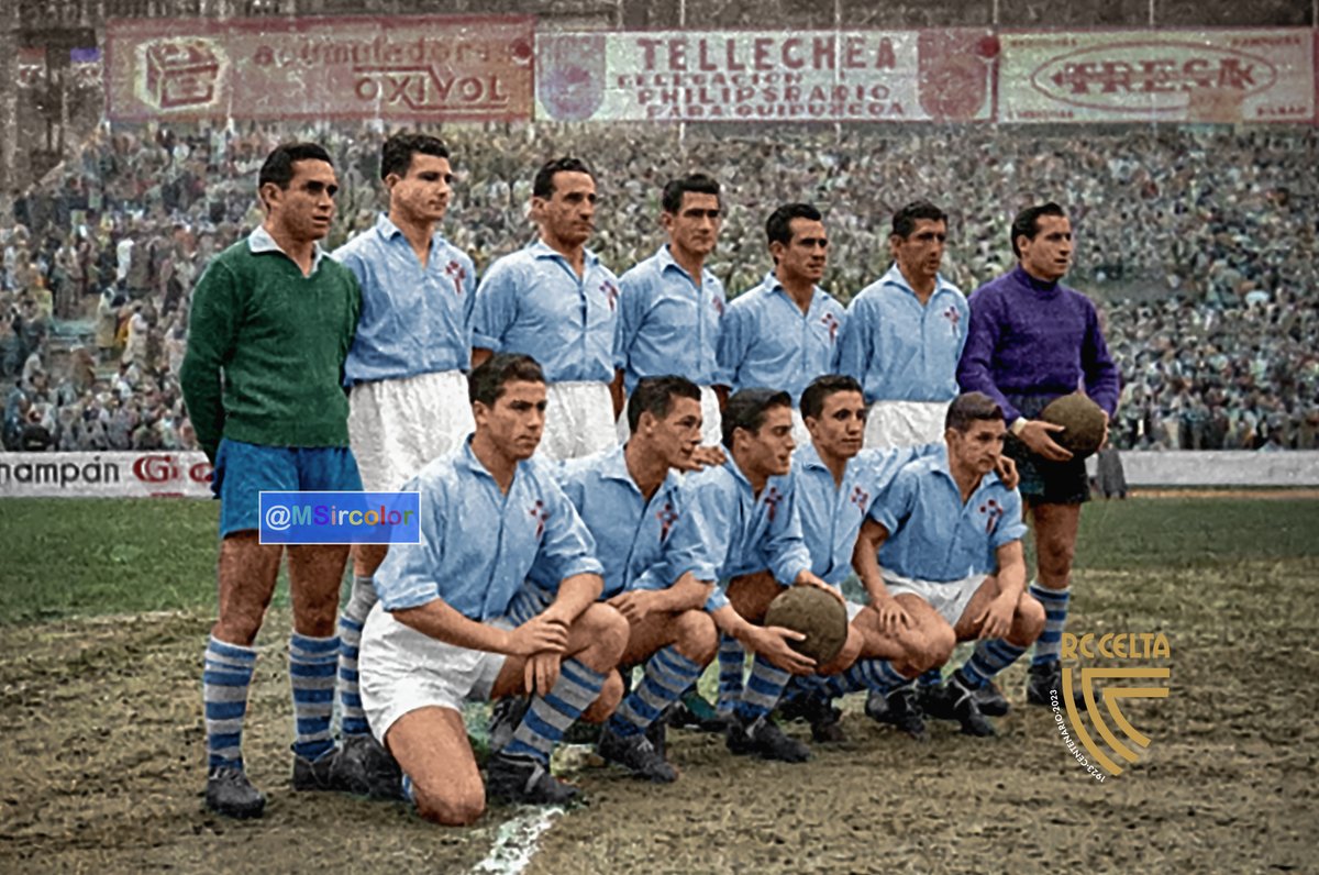 MSircolor's tweet image. Se cumple el centenario del @RCCelta de #Vigo💯 y aquí va nuestro homenaje 4-12-49 Partido en #Atocha @RealSociedad 4 #RCCeltadeVigo 0 #Simón #Gaitos #Lolín #Cabiño #Alonso #Yayo #Mazá (PS);;#Atienza #Hermidita #Merkele #Sobrado y #JuanitoVázquez