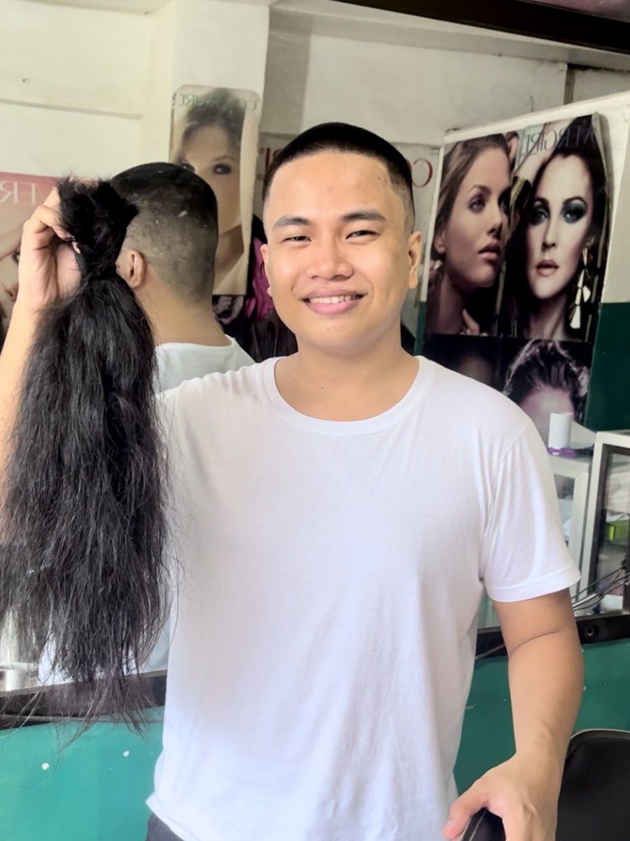 RTACTS's tweet photo. HAIR FOR HOPE
#GiftofHair https://t.co/2r2D4c3ukl
