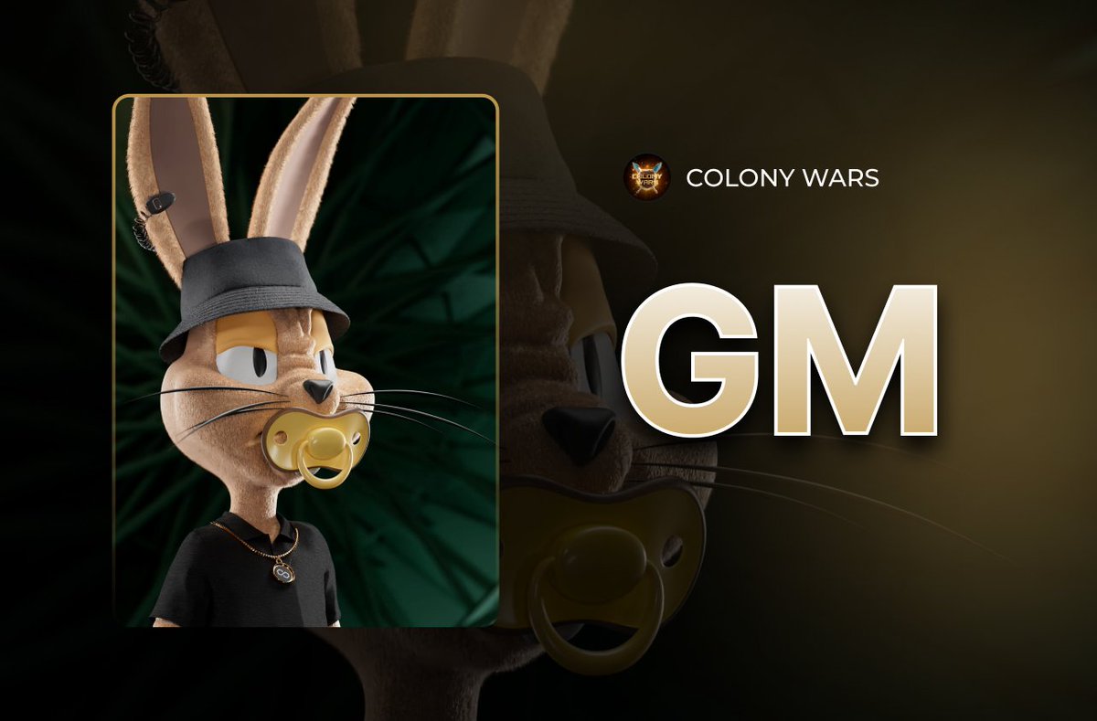 🐰 GM to all Rabid Rabbit Fam! 

⚔️ Another day to keep thriving in the #PolygonNFT ecosystem! 💜