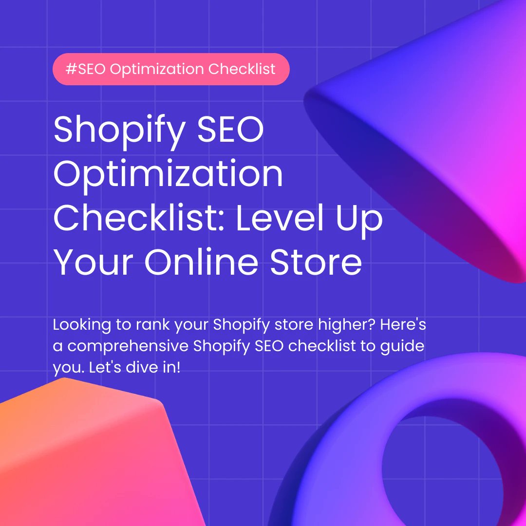 sparq_ai's tweet photo. Get your #Shopify store ranking at the top

Keyword research &amp; store structure 🗺️
On-page &amp; technical SEO 🕷️
Stand out in SERPs &amp; content marketing 📝
Quality backlinks &amp; performance analysis 📈

Visit for more - https://t.co/0UZyCjsvHO

#SEO #Ecommerce #shopify #traffic https://t.co/5JrvU65w02