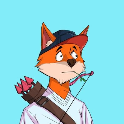 cbull_eth's tweet photo. 🦊😢💔 Take a look at this touching photo. The sad fox wearing a cap with a quiver behind his back makes us think that nature needs our care and protection. 🌳🌿 https://t.co/kBawYWqrwy