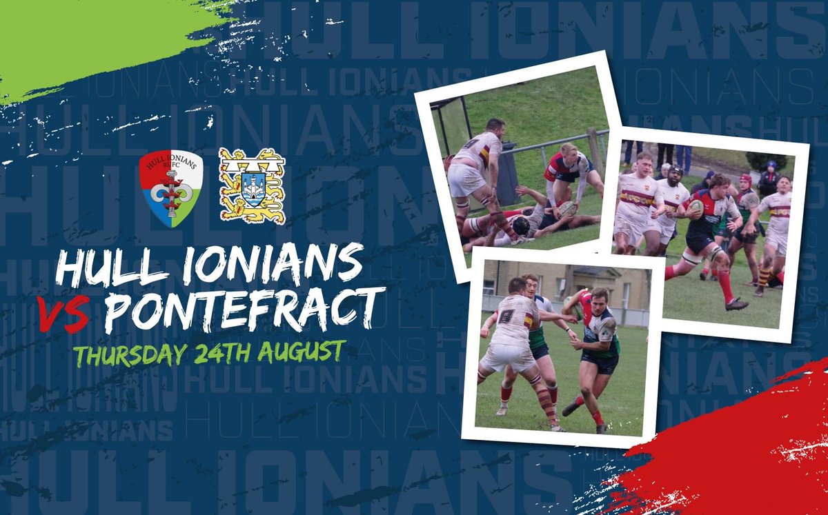 Ioniansrufc's tweet image. IT'S GAME DAY! Let's get down in numbers and cheers on the lads! no need to worry about entry fee either as its a completely FREE watch!🏉🙌 #UpTheIs #ThursdayNightLights 

⏱   7:30pm Kick off
📍 Brantingham Park
🏉 Pontefract RUFC
💰 FREE ENTRY