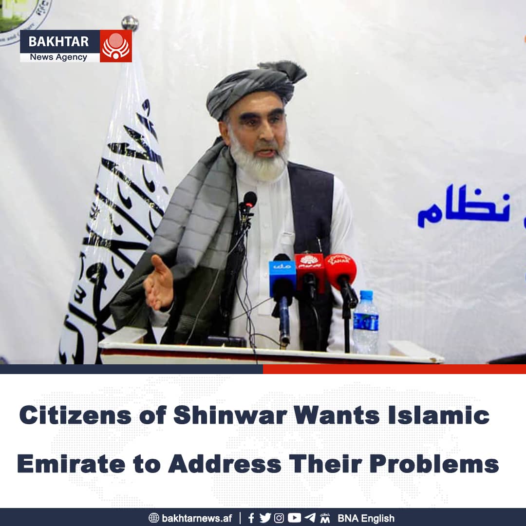 bnaenglish's tweet photo. A Tribal elder of #Shinwar district of #Nangarhar, Haji Jahan Zeeb Momand said that the #invaders used bombs in Shinwar and #ISIS committed various crimes, he urged saying that now its time that the #Islamic Emirate with its limits of possibilities, address people's problems. https://t.co/Mgh1yYYz1P