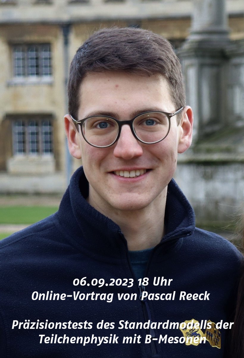 Mittwoch 06.09.2023: Online-Vortrag von Pascal Reeck. 
Der Vortrag gibt einen Einblick in die Quantenchromodynamik, die Quantenfeldtheorie, die die Starke Wechselwirkung zwischen Quarks und Gluonen beschreibt.

Weitere Info unter ipho.info