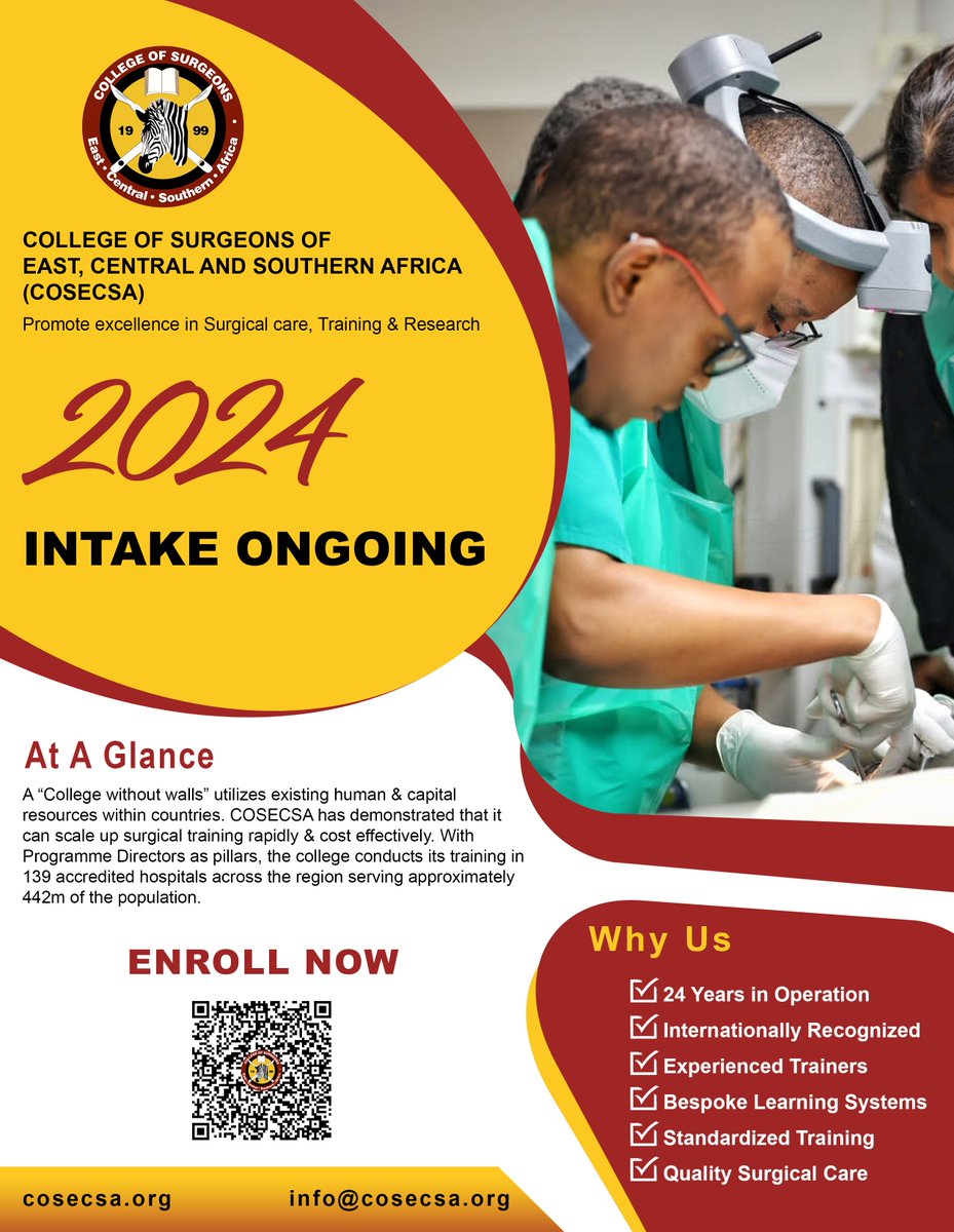 Applications are invited for the 2024 intake! Apply today through: bit.ly/44q6HzD