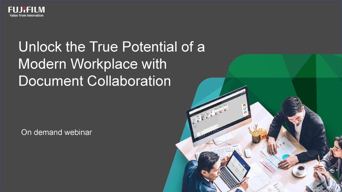 📢 ON-DEMAND WEBINAR Explore tips on overcoming challenges in today's workplace with e-signature and document collaboration #DocuWorksCloud #DocumentHandling fujifilm.com/fbau/en/insigh…