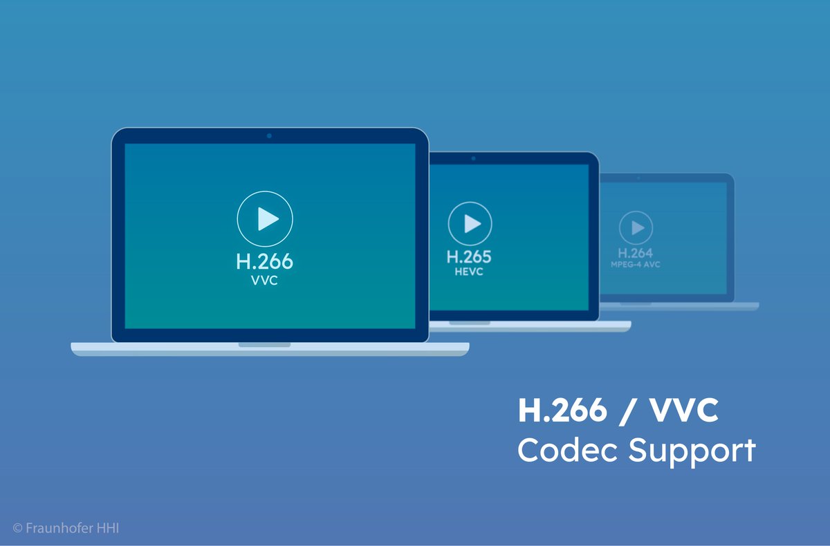 Congrats! <a href="/inc_electronic/">Electronic Team, Inc.</a> has introduced H.266/VVC support to its popular Elmedia Player. It's the first to allow video playback encoded with the most recent &amp; efficient #VVC standard by using the open-source software decoder #VVdeC – developed by our experts!