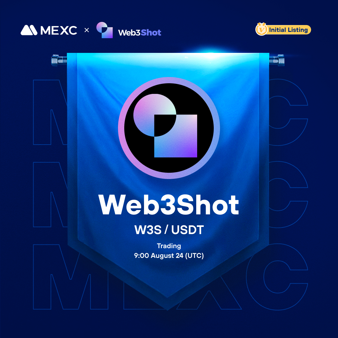 MEXC_Official's tweet image. Happy to announce that the @Web3_Shot Kickstarter has concluded and #W3S will list on #MEXC!

🔹Deposit: Opened
🔹W3S/USDT Trading: Aug 24, 09:00 (UTC)

Details: mexc.com/en-US/support/…